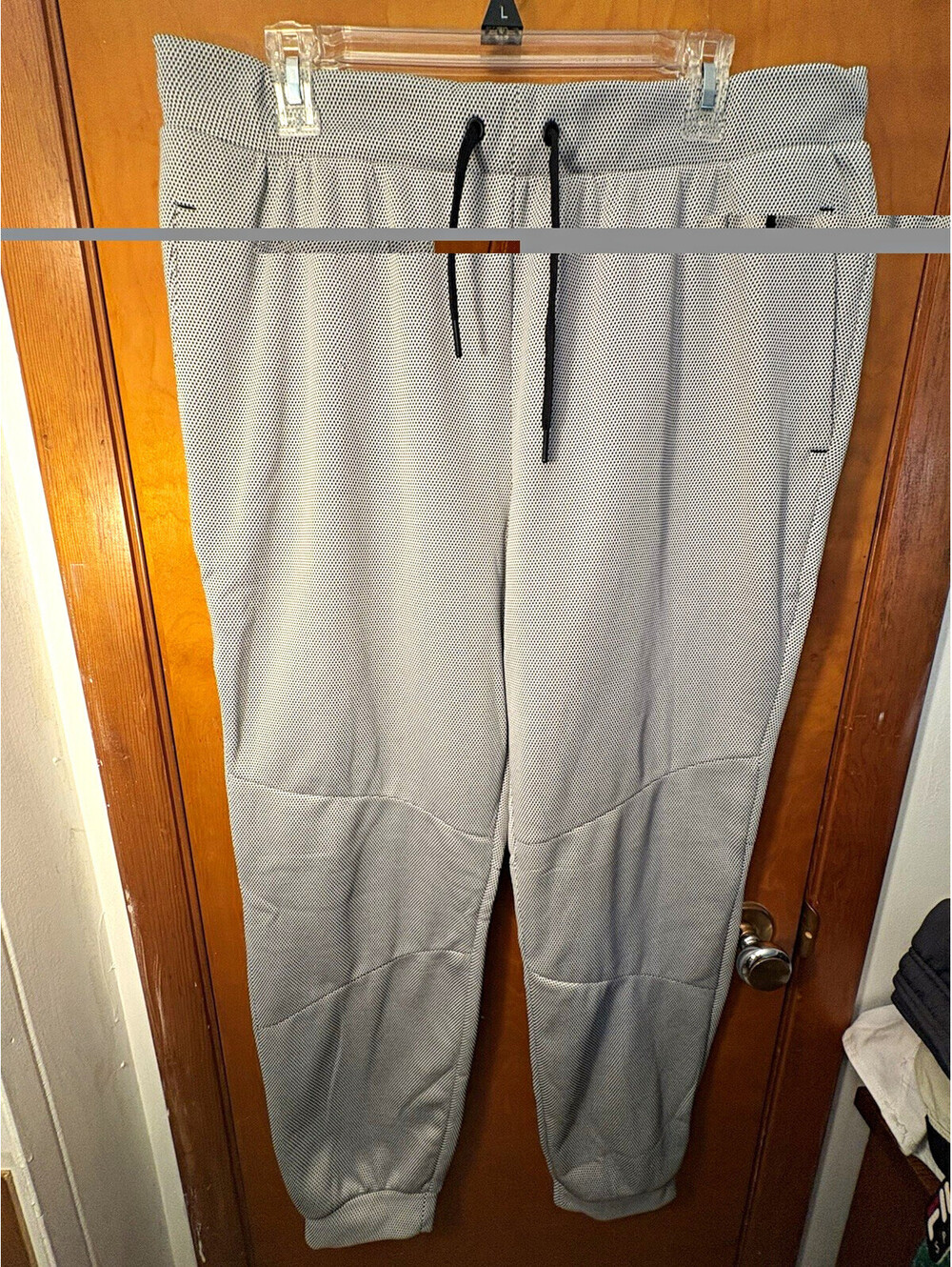 Tek Gear Men’s Jogger Pants Size Large Gray/Black